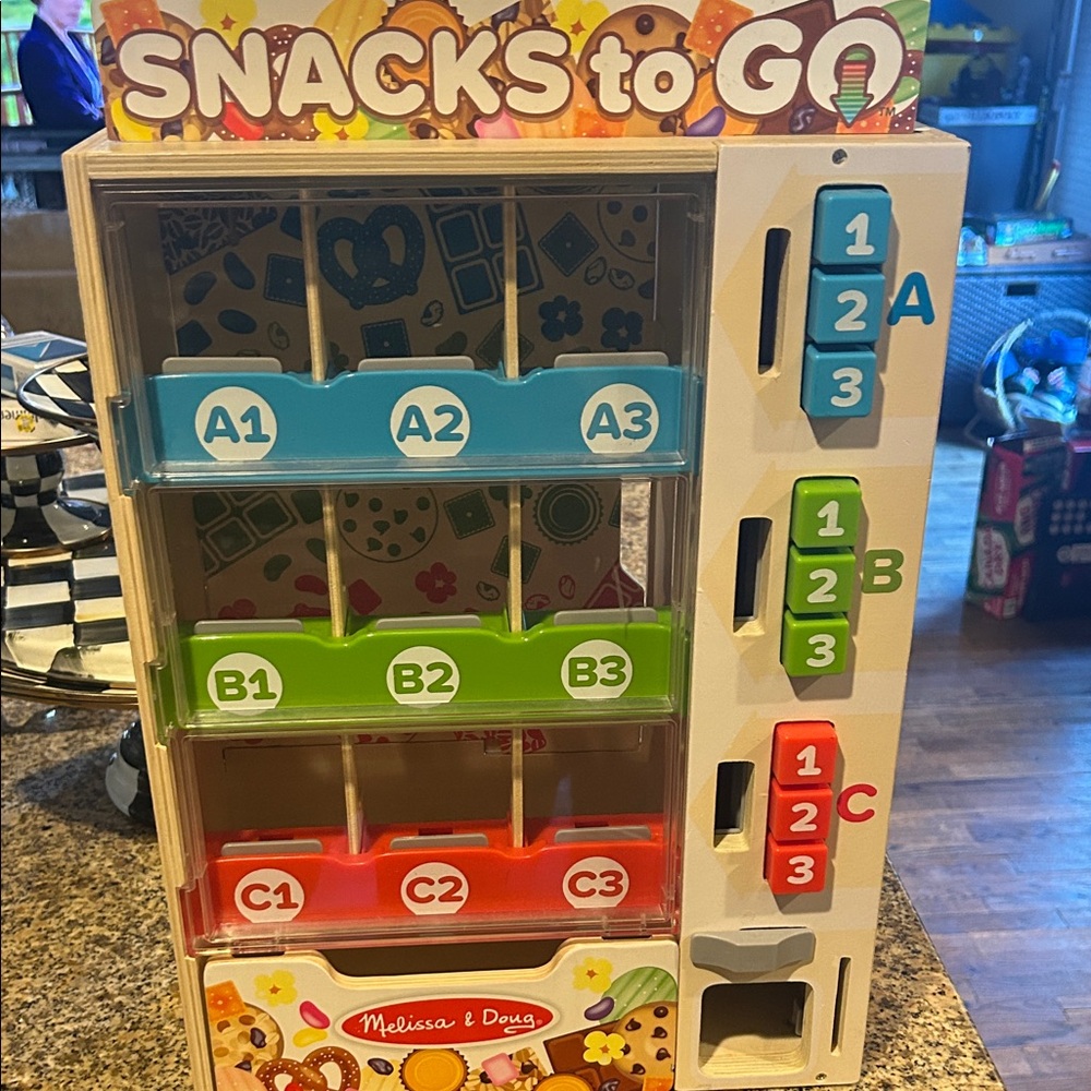 Melissa & Doug Snacks to Go Learning Toy - Blue, Green, Red